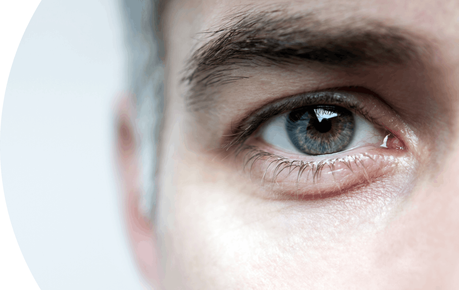Closeup of eye